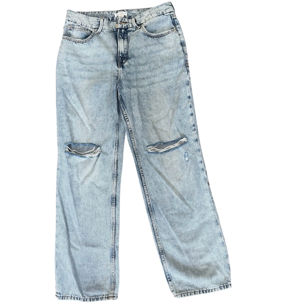 Good American 90s Light Denim Baggy Jeans